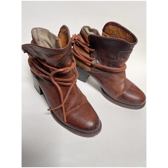 Freebird by Steven Rustic Brown Leather Boots - Picture 2 of 7